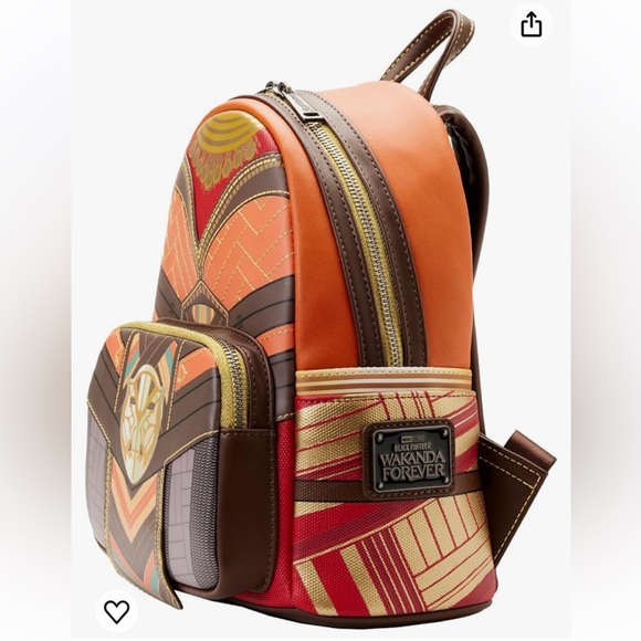 Disney Loungefly Marvel Wakanda Forever Black‎ Panther Okoye Mini Backpack main image 8